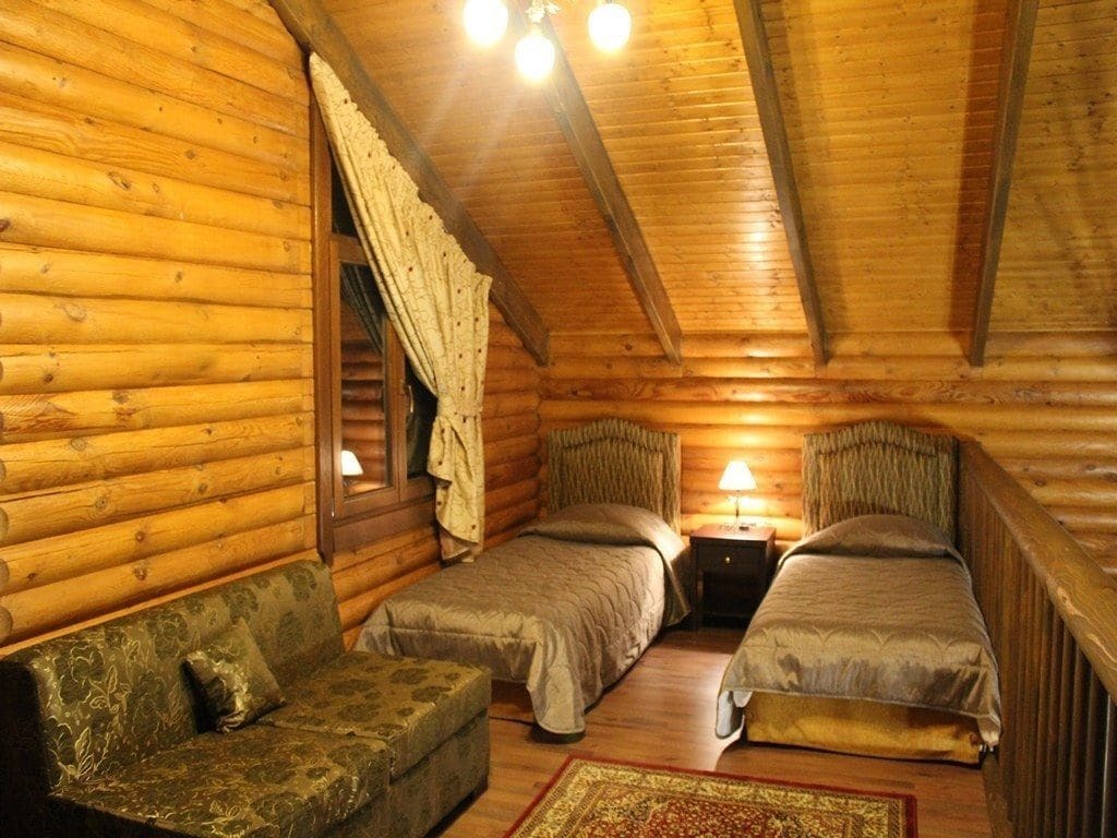 Natura Chalets Mega Chorio Luaran gambar