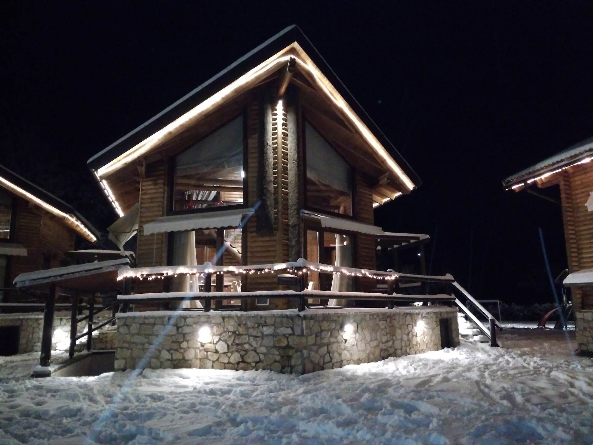 Natura Chalets Mega Chorio Luaran gambar